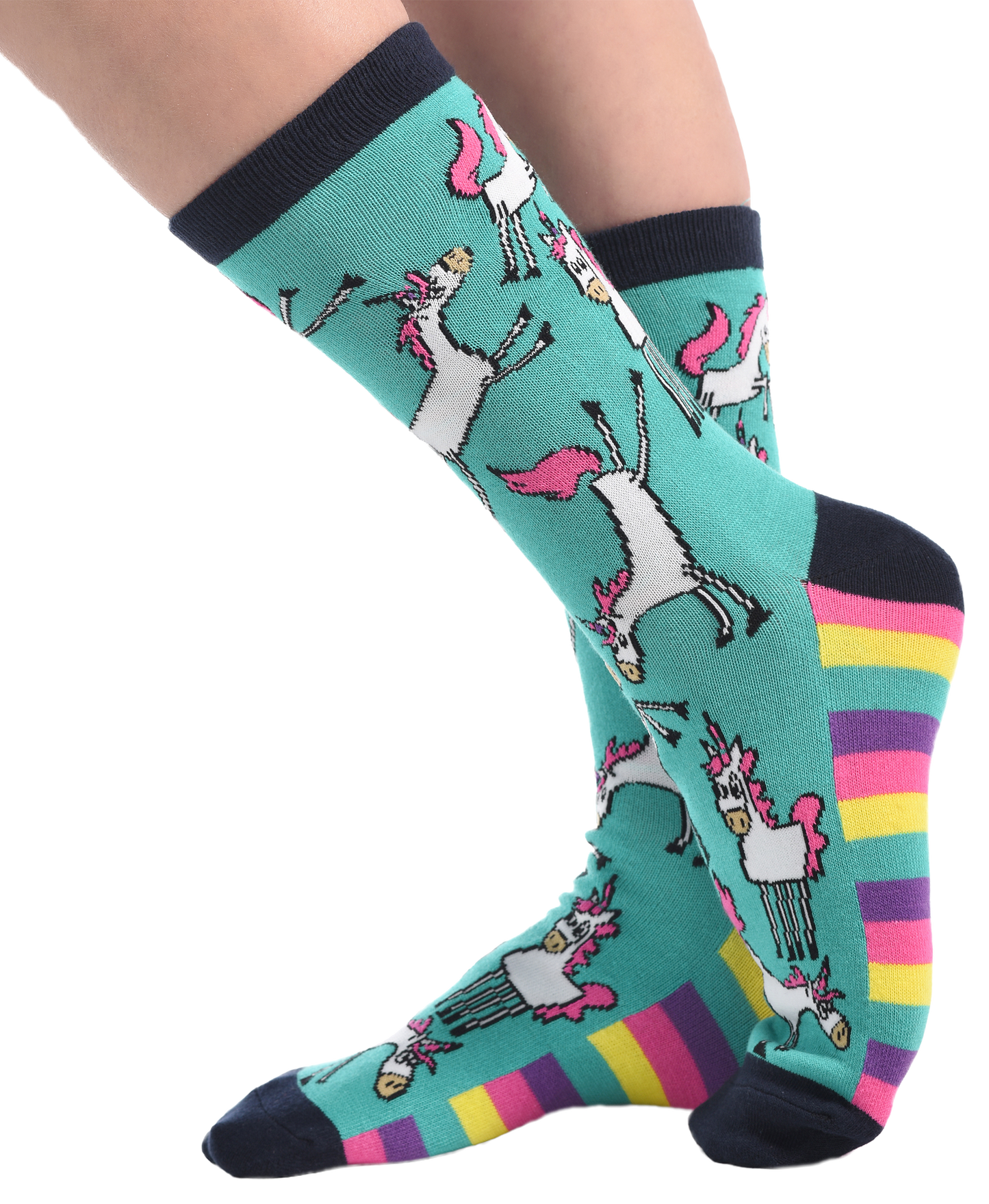 Unicorn Crew Sock One Size