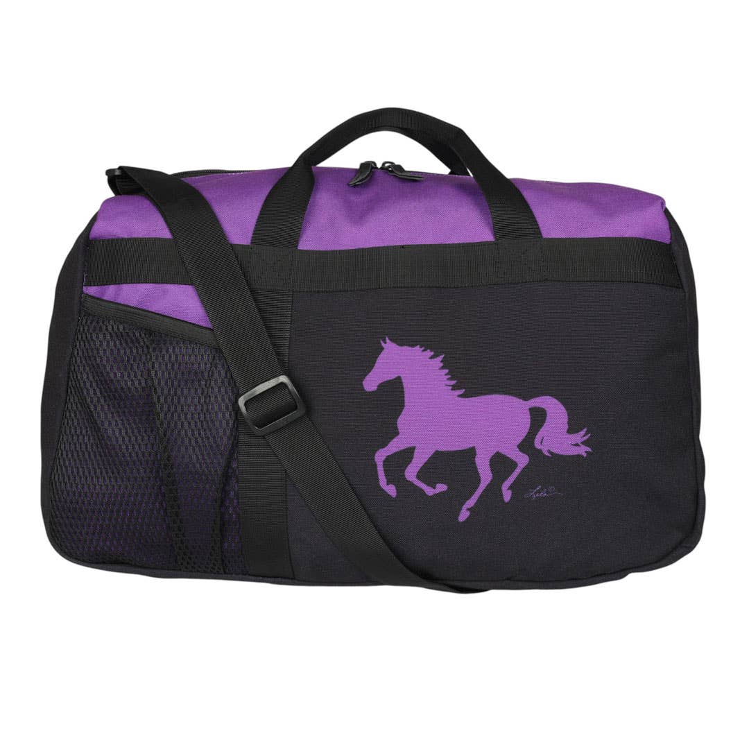 AWST Int “Lila” Galloping Horse Duffle Bag