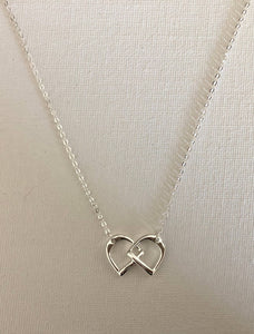 English Saddle Stirrup/Petite Necklace