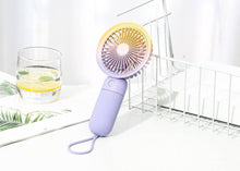 Load image into Gallery viewer, Portable USB Rechargeable Handheld Cooling Fan | Retail Pack 2026
