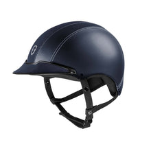 Load image into Gallery viewer, Egide Navy Leather Helmet
