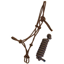 Load image into Gallery viewer, Rope Halter and Lead with Rope Nose
