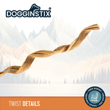 Load image into Gallery viewer, DS26 Dogginstix Braided Lamb Collagen Twist Dog Chew – Natural, Odor Free, Long Lasting
