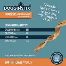 Load image into Gallery viewer, DS26 Dogginstix Braided Lamb Collagen Twist Dog Chew – Natural, Odor Free, Long Lasting
