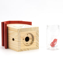 Load image into Gallery viewer, DS26 Durable Outdoor Carpenter Bee Trap - Pine Wood, Eco-Friendly, Hanging or Mounting, Multiple Styles
