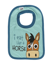 Load image into Gallery viewer, 🎁I Eat Like a Horse Bib
