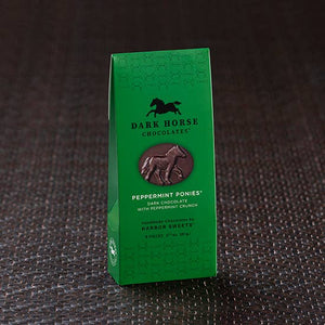 15% OFF Dark Horse Chocolates Peppermint Ponies 6 pc Gable Box