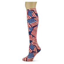 Load image into Gallery viewer, Stars And Stripes Knee Highs
