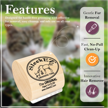 Load image into Gallery viewer, SleekEZ® Cat Brush for Shedding and Grooming (2.5 inch)
