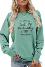 Load image into Gallery viewer, CWTSTL0440_WOMEN LETTER PRINTING LONG SLEEVE PULLOVER TEE
