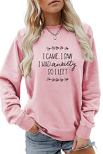 Load image into Gallery viewer, CWTSTL0440_WOMEN LETTER PRINTING LONG SLEEVE PULLOVER TEE

