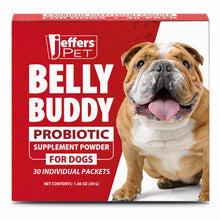 Load image into Gallery viewer, Jeffers BELLY BUDDY Probiotic Supplement Powder for Dogs – Multi-Strain Digestive &amp; Immune Support
