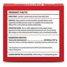 Load image into Gallery viewer, Jeffers BELLY BUDDY Probiotic Supplement Powder for Dogs – Multi-Strain Digestive &amp; Immune Support
