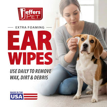 Load image into Gallery viewer, DS26 Jeffers Dog Ear Cleaning Wipes, 100 Count

