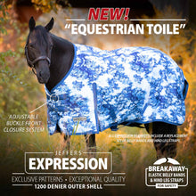 Load image into Gallery viewer, Jeffers Expression 1200 Denier Standard Neck Horse Turnout Sheet, 0 Gram

