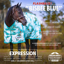 Load image into Gallery viewer, Jeffers Expression 1200 Denier Standard Neck Turnout Horse Blanket, 240 Gram
