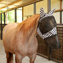 Load image into Gallery viewer, Jeffers Expression Deluxe Mesh Horse Fly Mask with Ears and Nose
