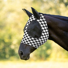 Load image into Gallery viewer, Pre-Sale Jeffers Expression Lycra Horse Fly Mask with Ears
