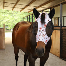 Load image into Gallery viewer, Pre-Sale Jeffers Expression Lycra Horse Fly Mask with Ears
