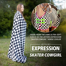 Load image into Gallery viewer, Jeffers Expression Oversized Fleece Throw Blanket
