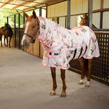 Load image into Gallery viewer, Pre-Sale Jeffers Expression Softmesh Combo Neck Horse Fly Sheet
