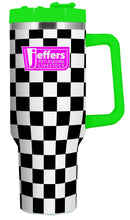 Load image into Gallery viewer, Jeffers Expression Stainless Steel Lidded Tumbler with Handle, 40 oz (Straw Included)
