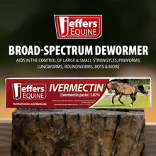 Load image into Gallery viewer, DS26 Jeffers Ivermectin Horse Dewormer Gel, Apple Flavored
