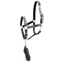 Load image into Gallery viewer, DS26 Jeffers Matching Horse Halter &amp; Lead Rope 2 Piece Set, Full Size

