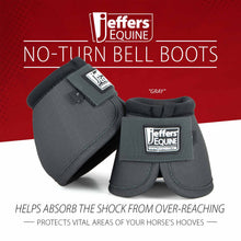Load image into Gallery viewer, Jeffers No-Turn Bell Boots for Horses, Solid Colors, 2 ct
