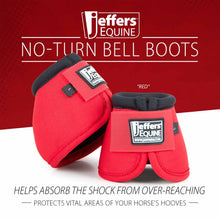 Load image into Gallery viewer, Jeffers No-Turn Bell Boots for Horses, Solid Colors, 2 ct

