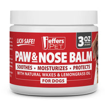 Load image into Gallery viewer, DS26 Jeffers Paw and Nose Protection Balm for Dogs, 3 ounce
