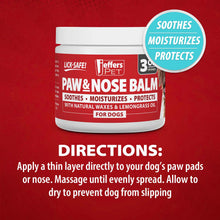 Load image into Gallery viewer, DS26 Jeffers Paw and Nose Protection Balm for Dogs, 3 ounce
