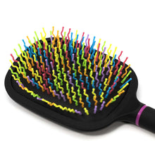 Load image into Gallery viewer, DS26 Jeffers Plastic Mane &amp; Tail Brush, Curved Bristle Horse Grooming Brush
