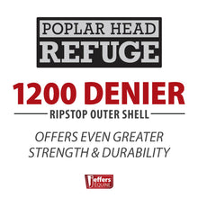Load image into Gallery viewer, DS26 Jeffers Poplar Head "Refuge" 1200 Denier Turnout Blanket with High Neck, 240 Gram, Hamilton Blue
