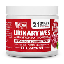 Load image into Gallery viewer, DS26 Jeffers UrinaryWes Urinary Support Supplement Powder for Dogs &amp; Cats
