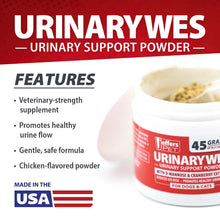 Load image into Gallery viewer, DS26 Jeffers UrinaryWes Urinary Support Supplement Powder for Dogs &amp; Cats
