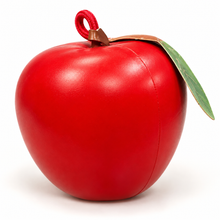 Load image into Gallery viewer, Clean studio-style picture for Red apple rope toy
