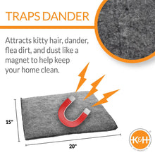 Load image into Gallery viewer, DS26 K&amp;H Amazin’ Thermo-Kitty Pad Heated Cat Bed – Indoor Cat Warming Pad with 4-Watt Removable Heater, Machine Washable
