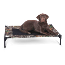 Load image into Gallery viewer, DS26 K&amp;H Pet Products Original Pet Cot Elevated Dog Bed, Realtree Edge
