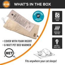 Load image into Gallery viewer, DS26 K&amp;H Thermo-Kitty Heated Cat Bed – Energy-Efficient, MET Certified Indoor Cat Warming Mat
