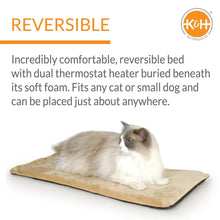 Load image into Gallery viewer, DS26 K&amp;H Thermo-Kitty Heated Cat Bed – Energy-Efficient, MET Certified Indoor Cat Warming Mat
