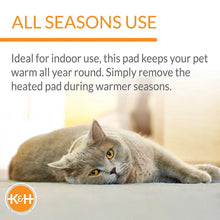 Load image into Gallery viewer, DS26 K&amp;H Thermo-Kitty Heated Cat Bed – Energy-Efficient, MET Certified Indoor Cat Warming Mat
