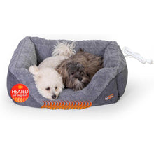 Load image into Gallery viewer, DS26 K&amp;H Thermo-Pet Lounge Sleeper Heated Cat &amp; Small Dog Bed – Plush, Non-Slip, Machine Washable Indoor Pet Bed
