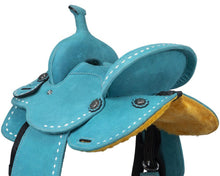 Load image into Gallery viewer, King Series Stratford Suede Barrel Saddle
