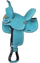 Load image into Gallery viewer, King Series Stratford Suede Barrel Saddle

