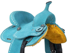 Load image into Gallery viewer, King Series Stratford Suede Barrel Saddle

