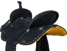 Load image into Gallery viewer, King Series Stratford Suede Barrel Saddle
