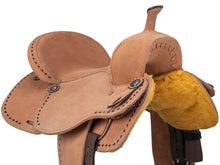 Load image into Gallery viewer, King Series Youth Stratford Suede Barrel Saddle
