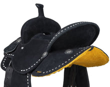 Load image into Gallery viewer, King Series Youth Stratford Suede Barrel Saddle
