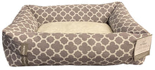 Load image into Gallery viewer, DS26 Memory Foam Rectangle Bed With Sherpa Lining
